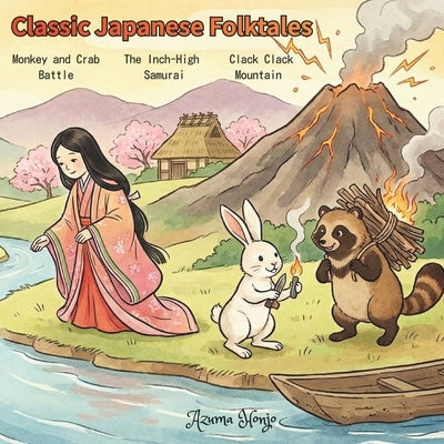 Magical Japanese Folktales: A 3-Story Collection Vol. 3: A Treasury of Three Classic Tales in Modern Style (Bilingual Japanese-English): Monkey and Cr by Honjo, Azuma