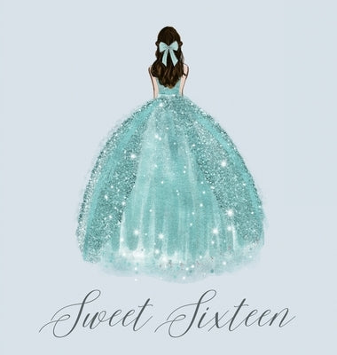 Sweet sixteen guest book, party Guest book, birthday party guest book to sign by Bell, Lulu and