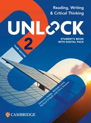 Unlock Level 2 Reading, Writing and Critical Thinking Student's Book with Digital Pack by Adams, Kate