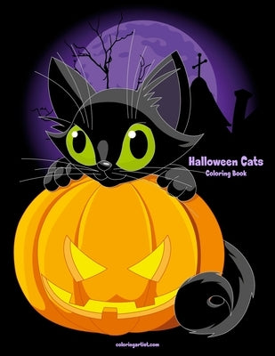Halloween Cats Coloring Book 1 by Snels, Nick