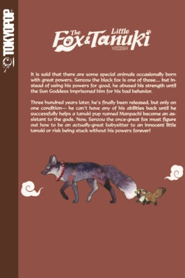 Fox & Little Tanuki 1 by Mi, Tagawa