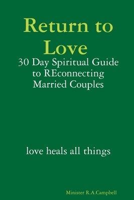 Return to Love by Ali-Campbell, Minister Rashida