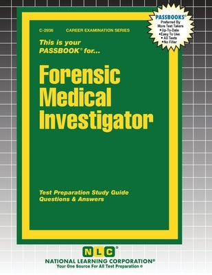 Forensic Medical Investigator by Passbooks