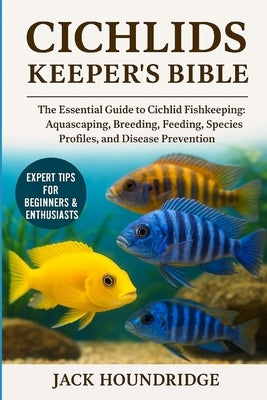 Cichlids Keeper's Bible: The Essential Guide to Cichlid Fishkeeping: Aquascaping, Breeding, Feeding, Species Profiles, and Disease Prevention by Houndridge, Jack