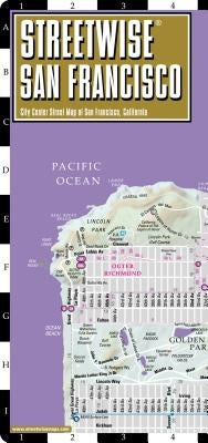 Streetwise San Francisco Map - Laminated City Center Street Map of San Francisco, California by Michelin