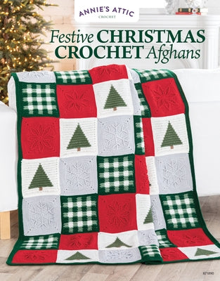 Festive Christmas Crochet Afghans by Contributors, Multiple