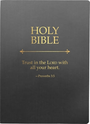 KJV Holy Bible, Trust in the Lord Life Verse Edition, Large Print, Black Ultrasoft: (Red Letter, 1611 Version) by Whitaker House