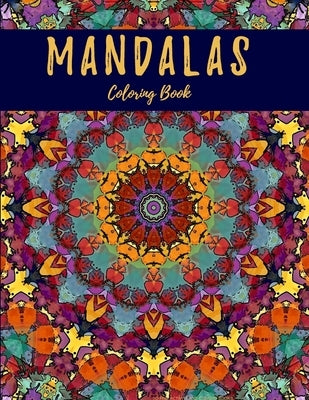 Mandalas Coloring Book: Stress Relieving Coloring Book for Adults 50 Designs Beautiful Designs Varying Difficulty for All Levels by Coloring Books, So Fine Activity and