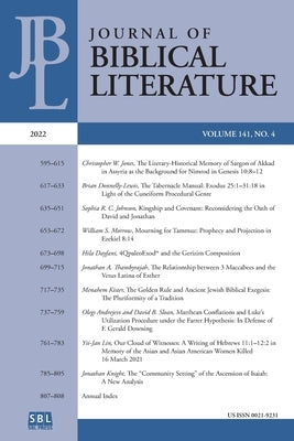 Journal of Biblical Literature 141.4 (2022) by Hylen, Susan E.