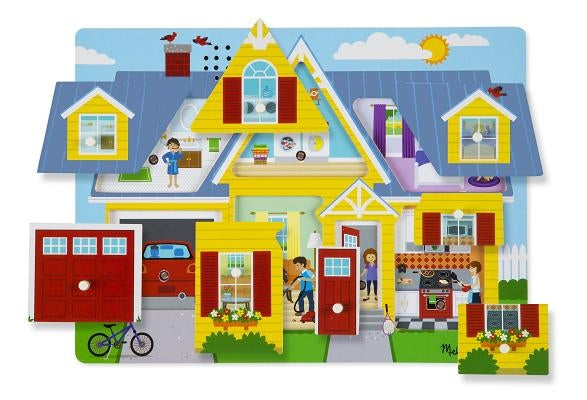 Around the House Sound Puzzle [With Battery] by Melissa & Doug
