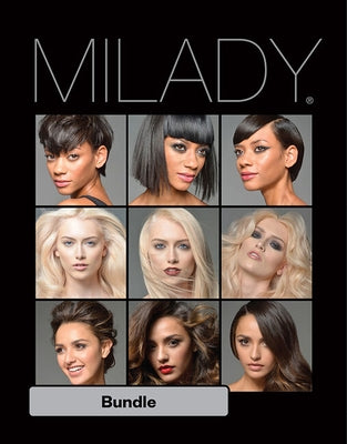 Bundle: Milady Standard Cosmetology, 13th + Milady Standard Haircutting System, Spiral Bound Version + Theory Workbook for Milady Standard Cosmetology by Milady