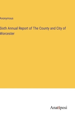 Sixth Annual Report of The County and City of Worcester by Anonymous