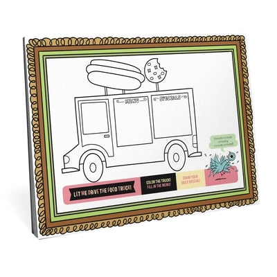 Time to Eat! Pigeon Mealtime Placemats by Knock Knock