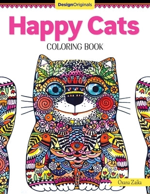 Happy Cats Coloring Book by Zaika, Oxana