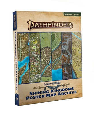 Pathfinder Lost Omens Shining Kingdoms Poster Map Archive (P2) by Paizo Publishing