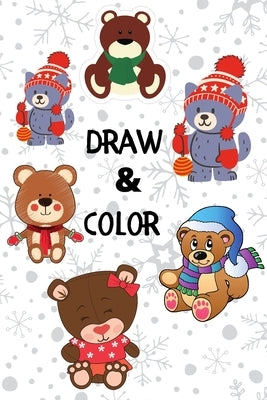 Hello Winter: TEDDYBEAR DRAWING & COLOR BOOK: A unique coloring Activity for framing purposes to celebrate the joy of Christmas! (6 by Mason, Michelle