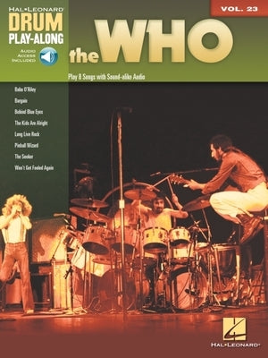 The Who Drum Play-Along Volume 23 Book/Online Audio [With CD (Audio)] by The Who
