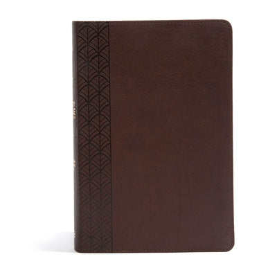 The CSB Study Bible for Women, Chocolate Leathertouch, Indexed by Kelley Patterson, Dorothy
