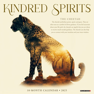 Kindred Spirit 2025 12 X 12 Wall Calendar by Willow Creek Press