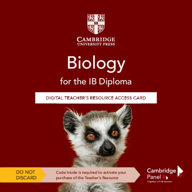 Biology for the IB Diploma Digital Teacher's Resource Access Card by Bonsall, H駘鈩e