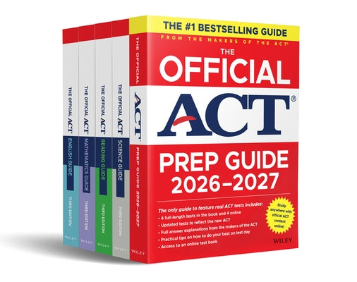 The Official ACT Subject Guides 2026 - 2027, Complete Set by ACT
