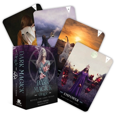 Dark Magick Oracle: Reveal the Light Within (36 Gilded Cards and 112-Page Full-Color Guidebook) by Horne, Fiona