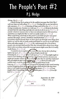 The People's Poet #2 by Hodge, P. J.