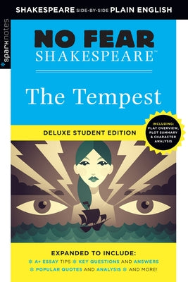 Tempest: No Fear Shakespeare Deluxe Student Edition: Volume 9 by Sparknotes