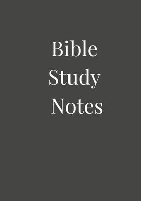 Bible Study Notes by Morales, Rocio