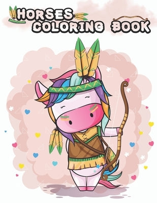 Horses Coloring Book: Horse Coloring Pages for Children by Press, Royal