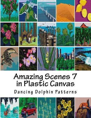 Amazing Scenes 7: in Plastic Canvas by Patterns, Dancing Dolphin