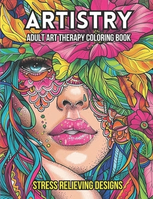 Artistry: Adult Art Therapy Coloring Book by Vancza, Akos