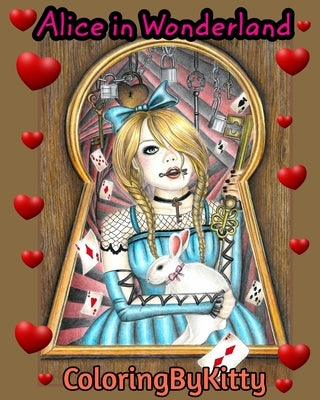 ColoringByKitty: Alice In Wonderland: Coloring book for adults by Chebunina, A.