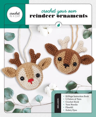 Crochet Your Own Reindeer Ornaments by Galusz, Katalin