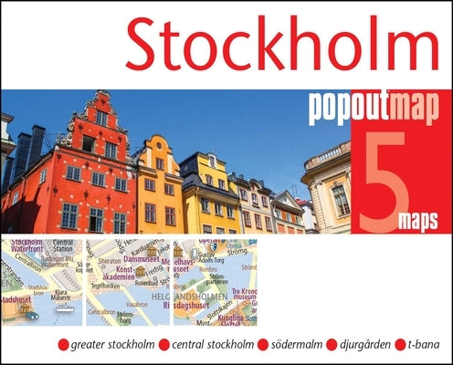 Stockholm Popout Map by Popout Map