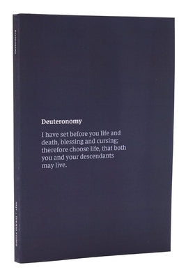 NKJV Bible Journal - Deuteronomy, Paperback, Comfort Print: Holy Bible, New King James Version by Smyth, Sewn