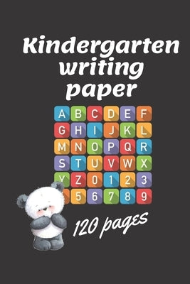 Kindergarten writing paperbook Ages 3-5: Trace Letters: Alphabet Handwriting Practice workbook for kids by Ds-Pro, Ds-Pro