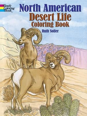 North American Desert Life Coloring Book by Soffer, Ruth