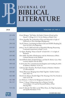 Journal of Biblical Literature 137.2 (2018) by Reinhartz, Adele
