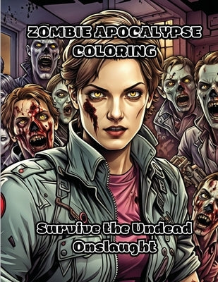 Zombie Apocalypse Coloring: Survive the Undead Onslaught by Colorzen