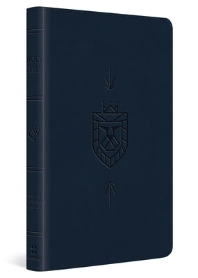 ESV Kid's Bible, Thinline, Red Letter (Trutone, Dark Blue, Lion of Judah Design) by Esv Bibles
