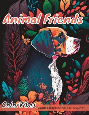 Animal Friends: Coloring Book by Vibes, Color