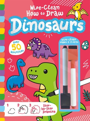 Wipe-Clean How to Draw Dinosaurs by Copper, Jenny