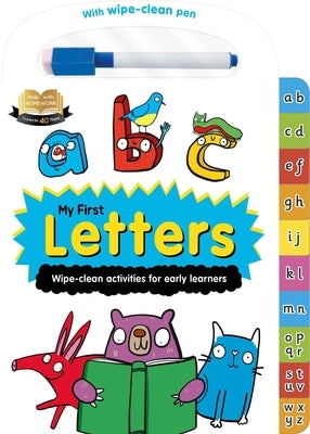 Help with Homework: My First Letters: Wipe-Clean Workbook for 2+ Year-Olds by Igloobooks