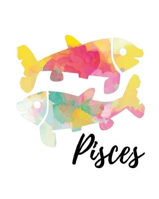 Pisces: Pisces Cornell Notes Yellow Pink by Journals, My Astrology