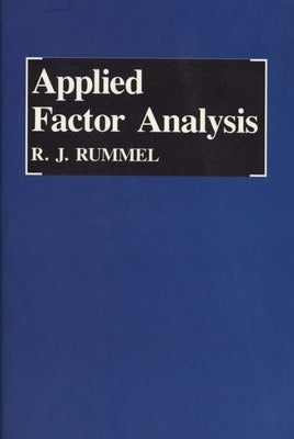 Applied Factor Analysis by Rummel, Rudolf J.