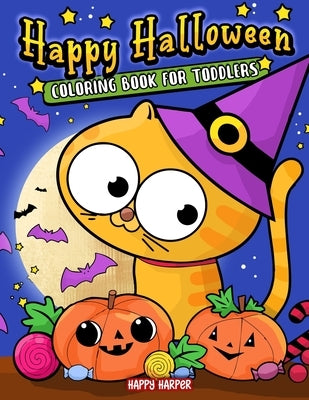 Toddler Halloween Coloring Book by Hall, Harper