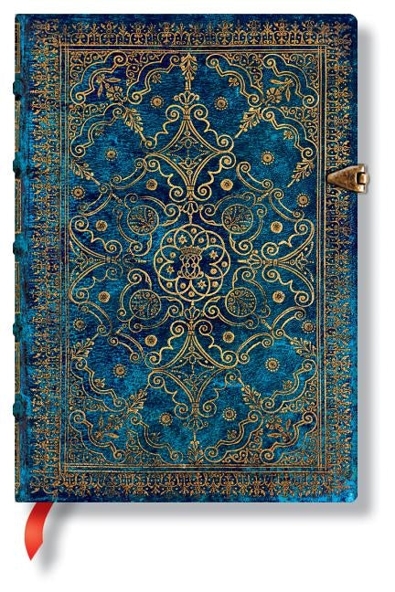 Azure MIDI Lined Hardcover Journal, 240pg, 120gsm by Paperblanks (Equinoxe) by Paperblanks