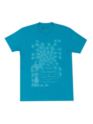 Pride and Prejudice (Teal) Unisex T-Shirt Small by Out of Print