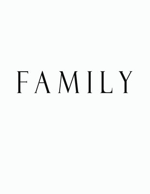 Family: White Black Decorative Book to Stack Together on Coffee Tables, Bookshelves and Interior Design - Add Bookish Charm De by Decor, Bookish Charm